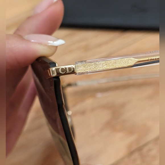 21. NEW CHRISTIAN DIOR REFLECTIVE AVIATOR SUNGLASSES - Picture 12 of 15